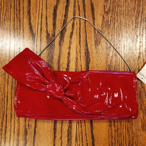 Steve Madden Handbags - Red Steve Madden clutch purse NWT